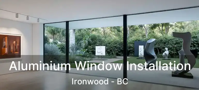  Aluminium Window Installation Ironwood - BC