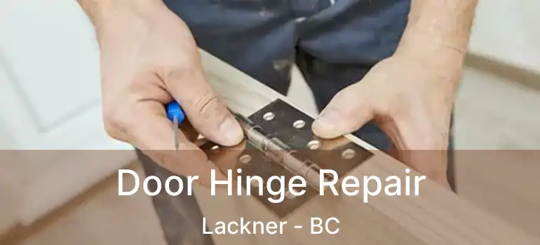  Door Hinge Repair Lackner - BC