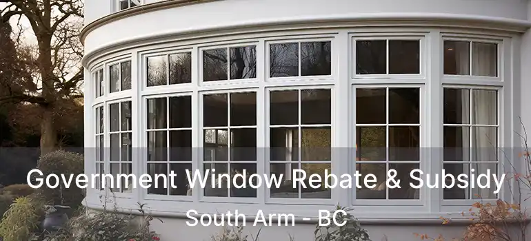  Government Window Rebate & Subsidy South Arm - BC