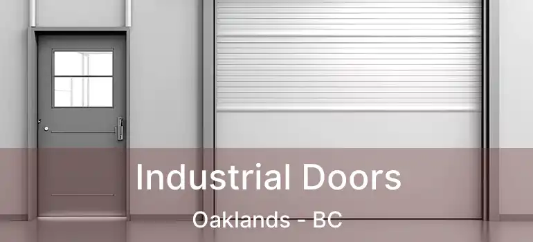  Industrial Doors Oaklands - BC
