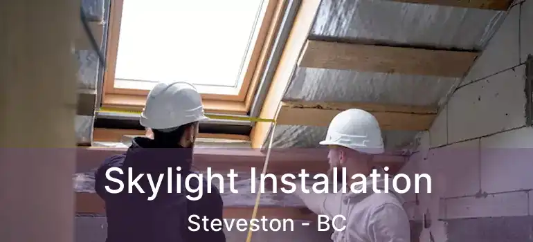  Skylight Installation Steveston - BC