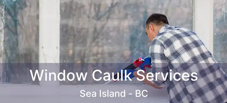  Window Caulk Services Sea Island - BC