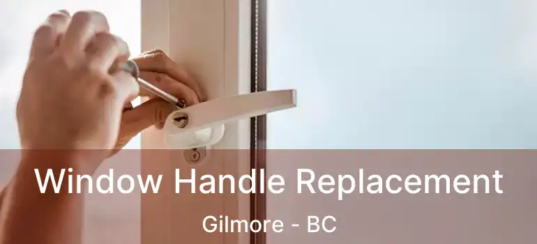  Window Handle Replacement Gilmore - BC